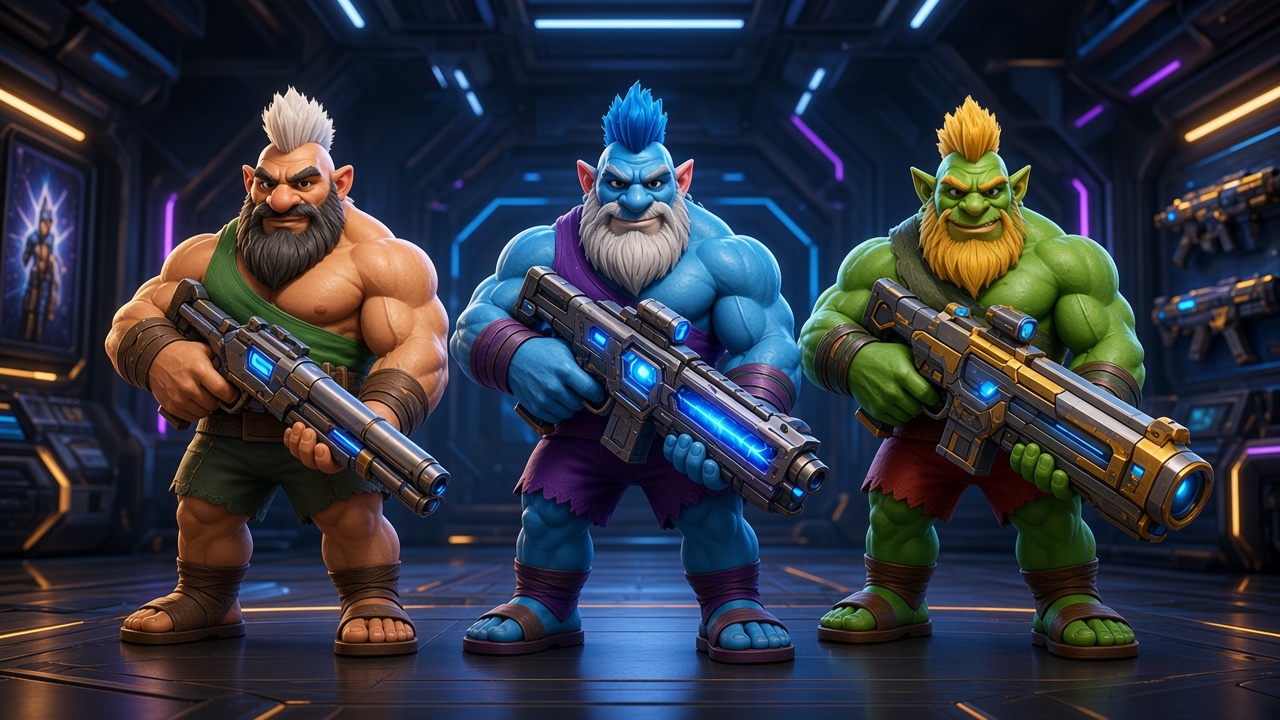 Hướng Dẫn Chơi Boom Legend Tại Sunwin - Săn Tìm Kho Báu Huyền Bí 2 Vũ khí hiện đại là yếu tố tạo nên thành công